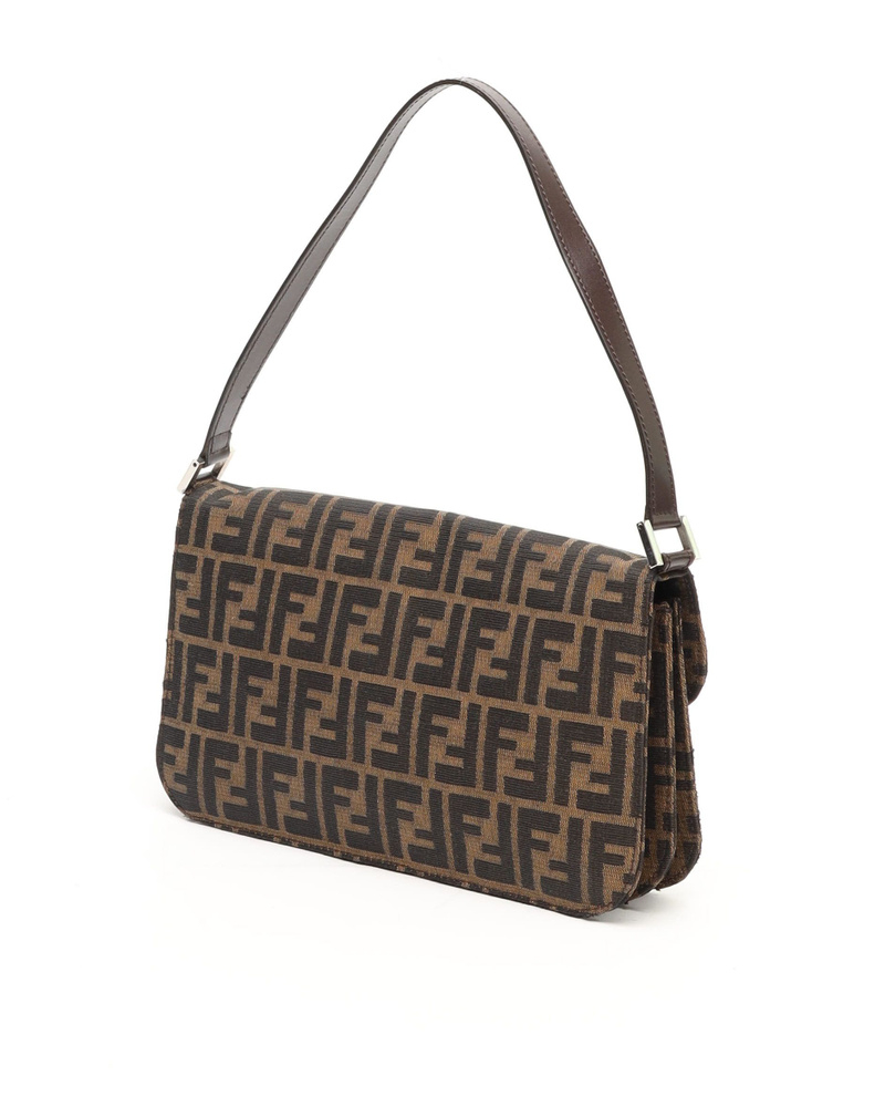 Fendi Large Zucca Baguette Bag