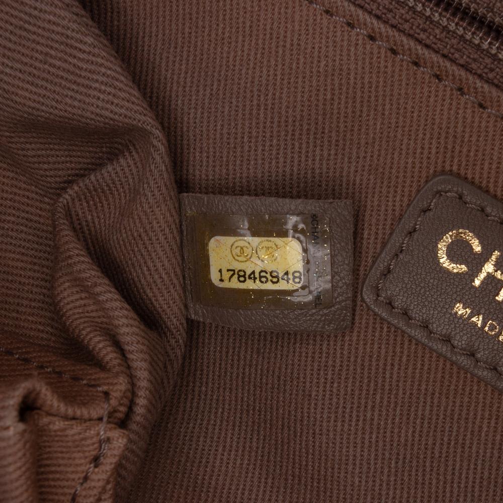 Chanel B Chanel Brown Beige Caviar Leather Leather Medium Quilted Caviar Coco Pleats Messenger Flap Italy