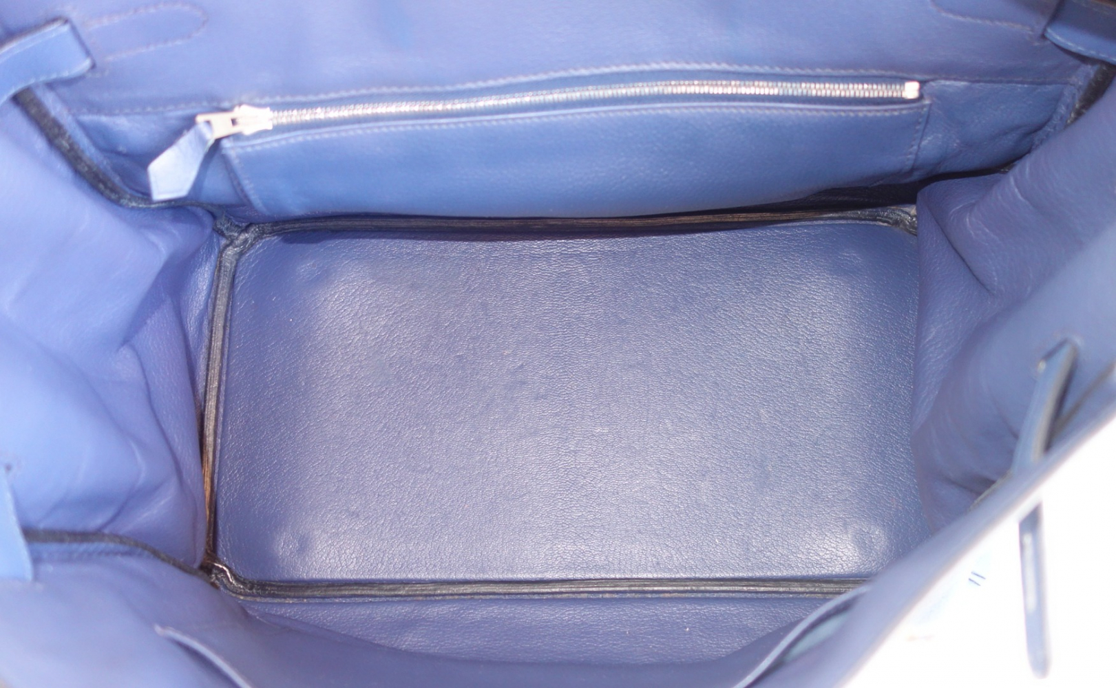 Hermès Sac Hermes Birkin 35 bleu de Malte