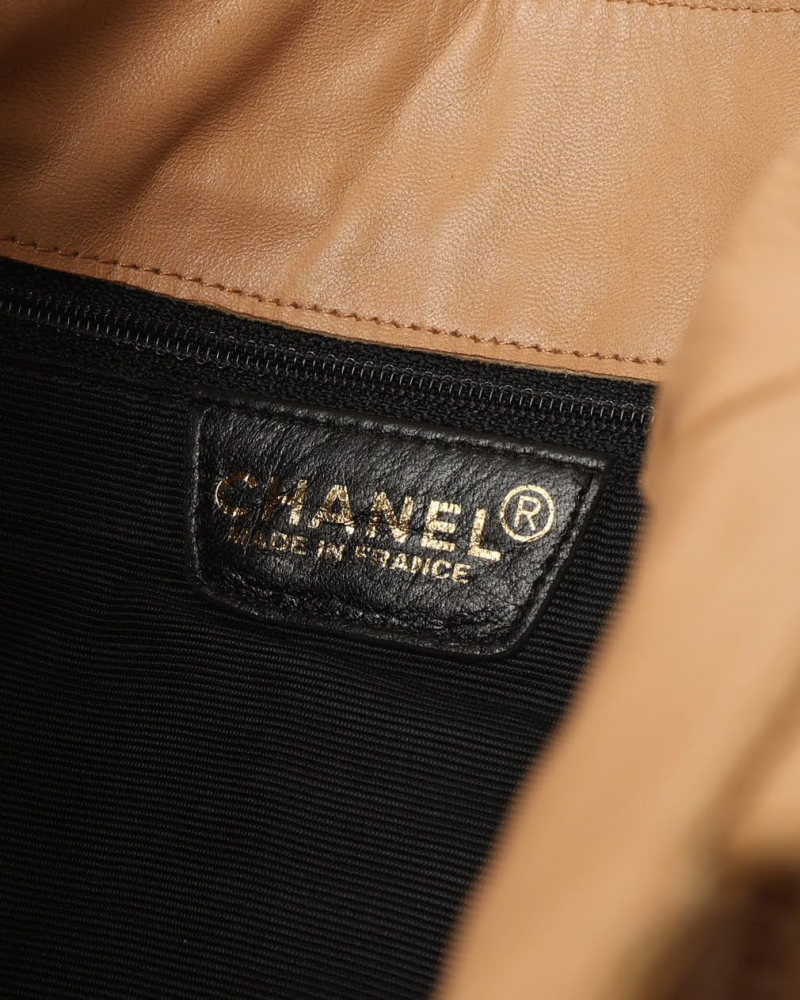 Chanel Chocolate Bar Tote Bag