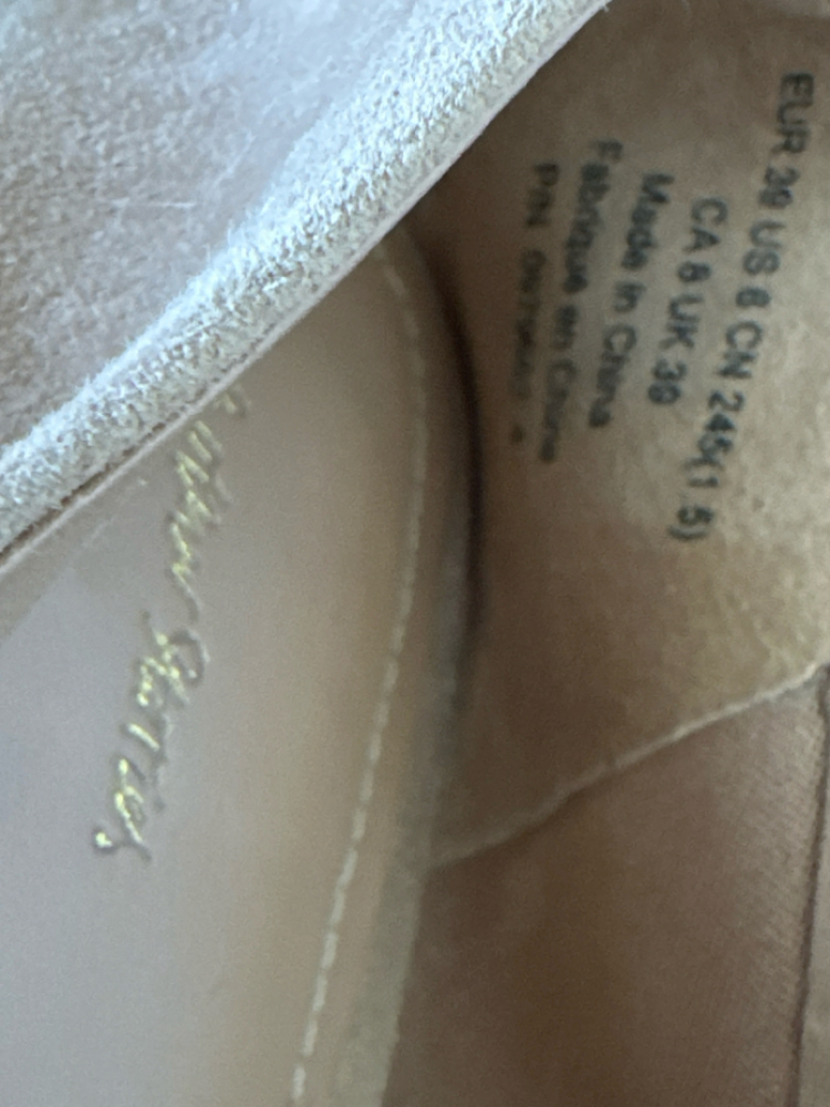& other stories Chaussures en daim beige