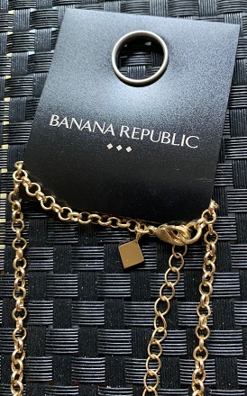 Banana Republic Bracelet, boucles d'oreilles, pendentif