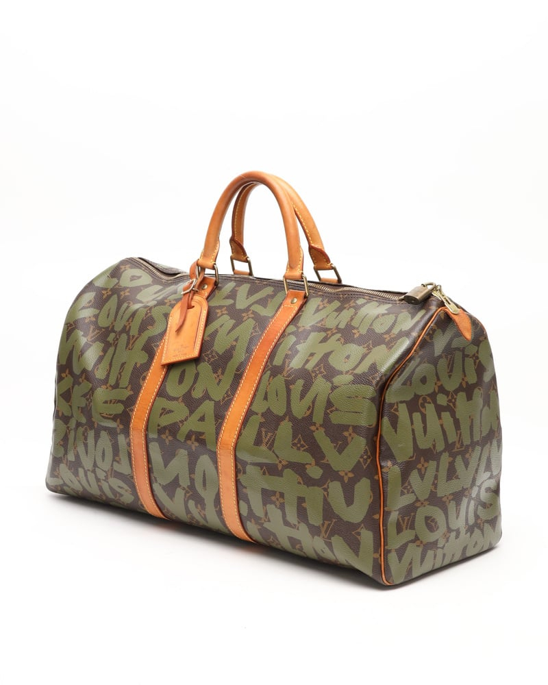 Louis Vuitton Keepall 50 Graffiti Weekend Bag