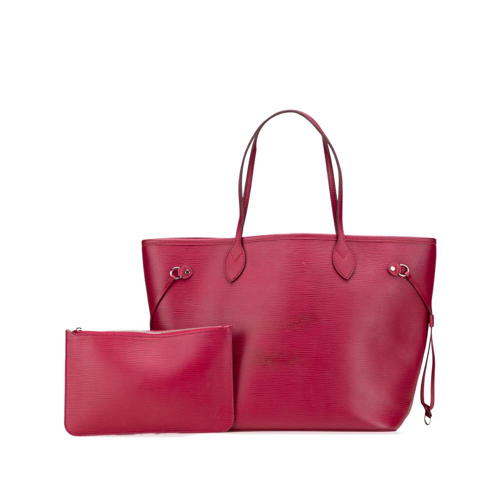 Louis Vuitton B Louis Vuitton Pink Epi Leather Leather Epi Neverfull MM France