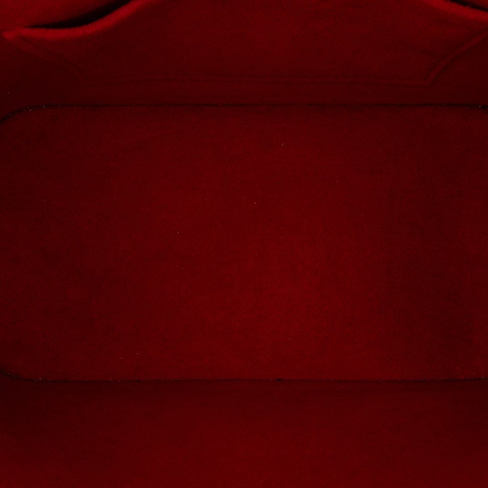 Louis Vuitton Alma BB Epi Leather Top-handle Handbag Red