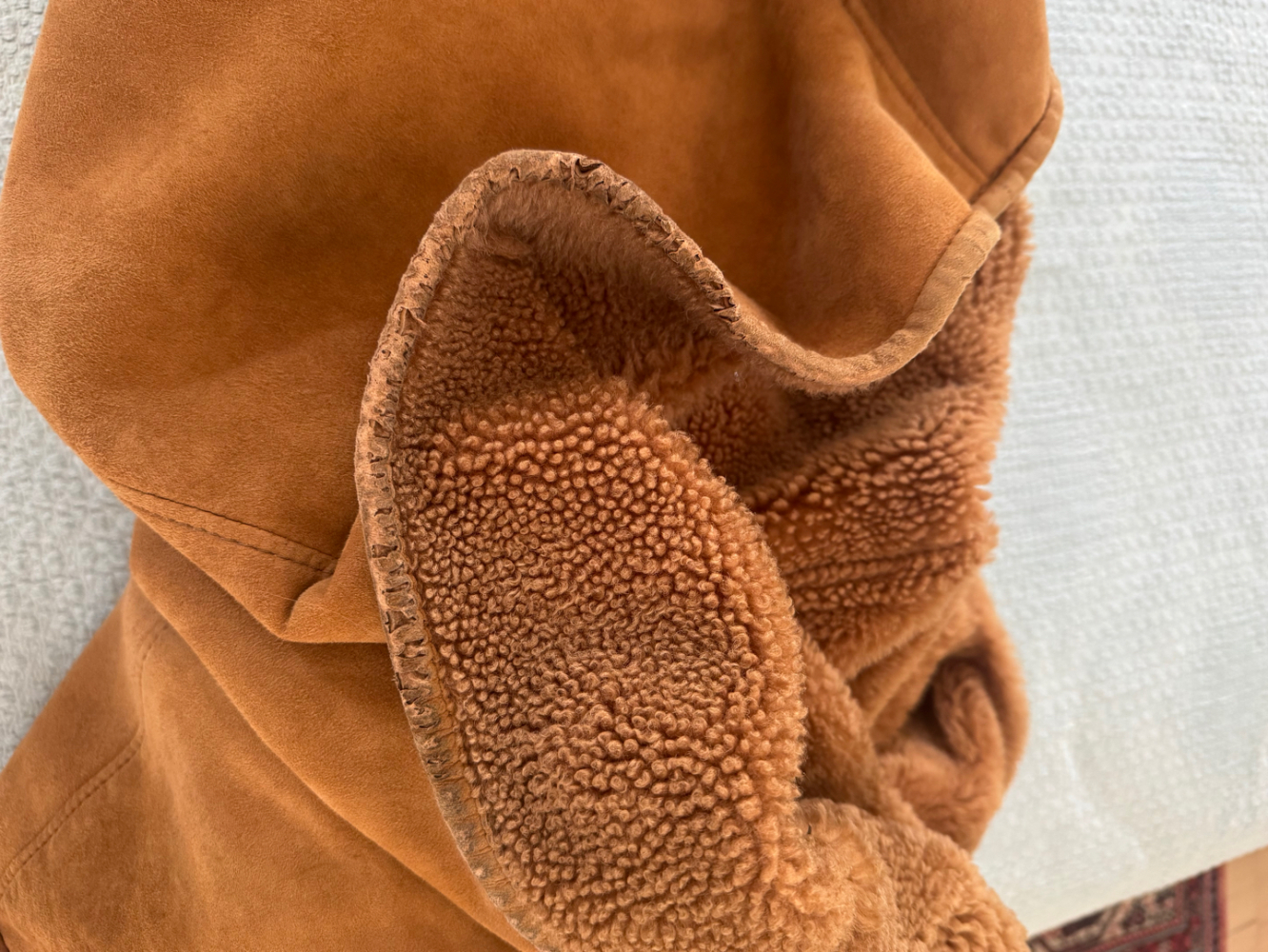 Rosenberg & Lenhart Manteau en shearling