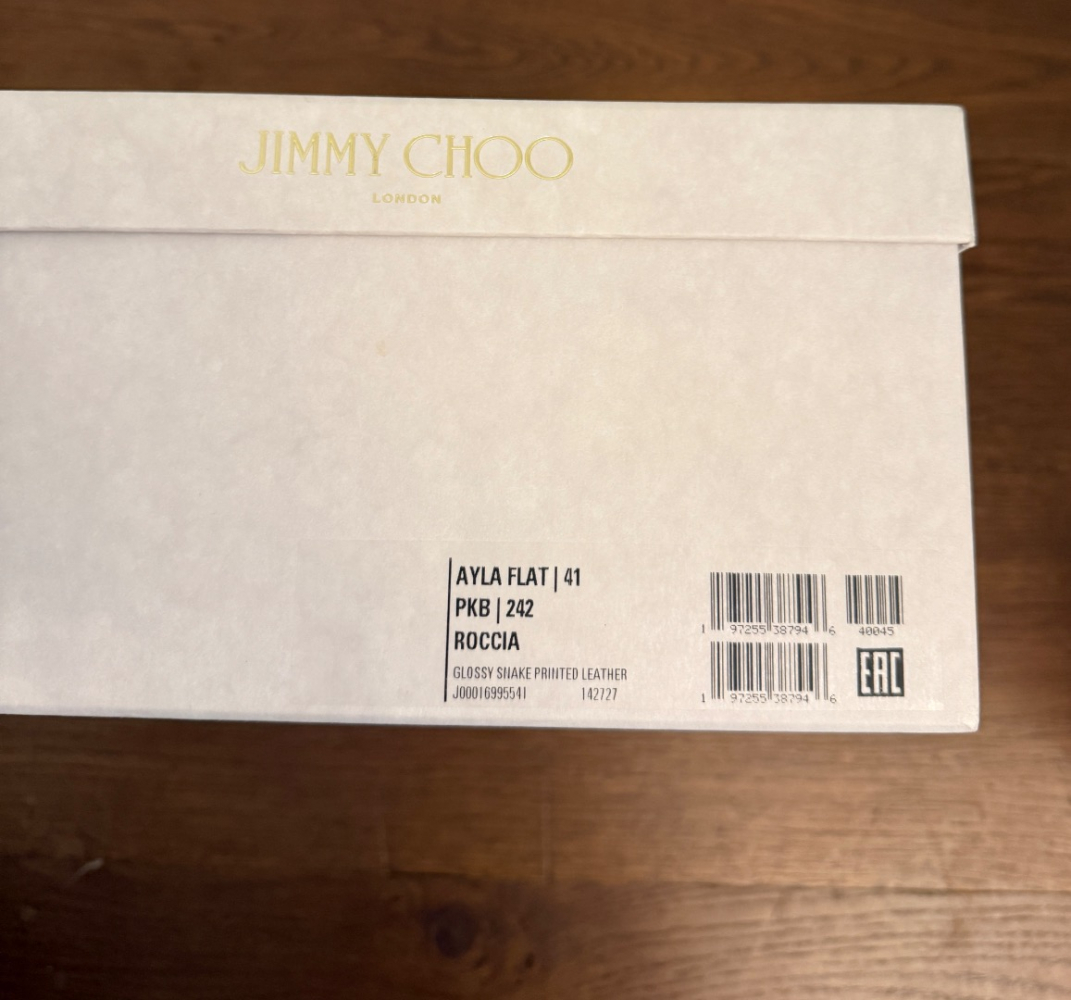 Jimmy Choo Sandales plates Ayla