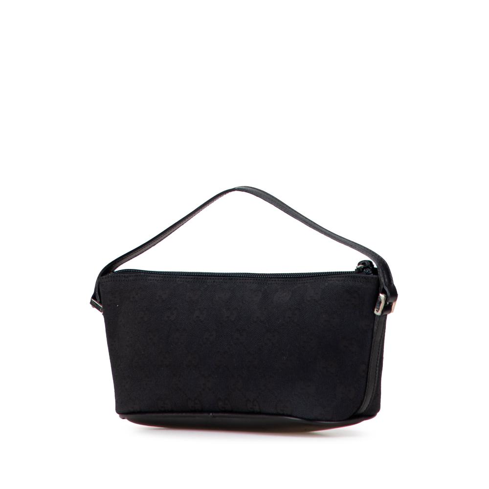 Gucci B Gucci Blue Navy Canvas Fabric GG Boat Italy