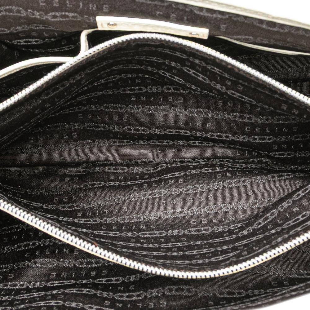 Celine B Celine Blue Denim with White Denim Fabric Macadam Boogie Handbag China