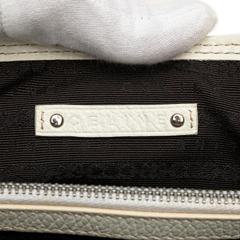 Celine B Celine Blue Denim with White Denim Fabric Macadam Boogie Handbag China