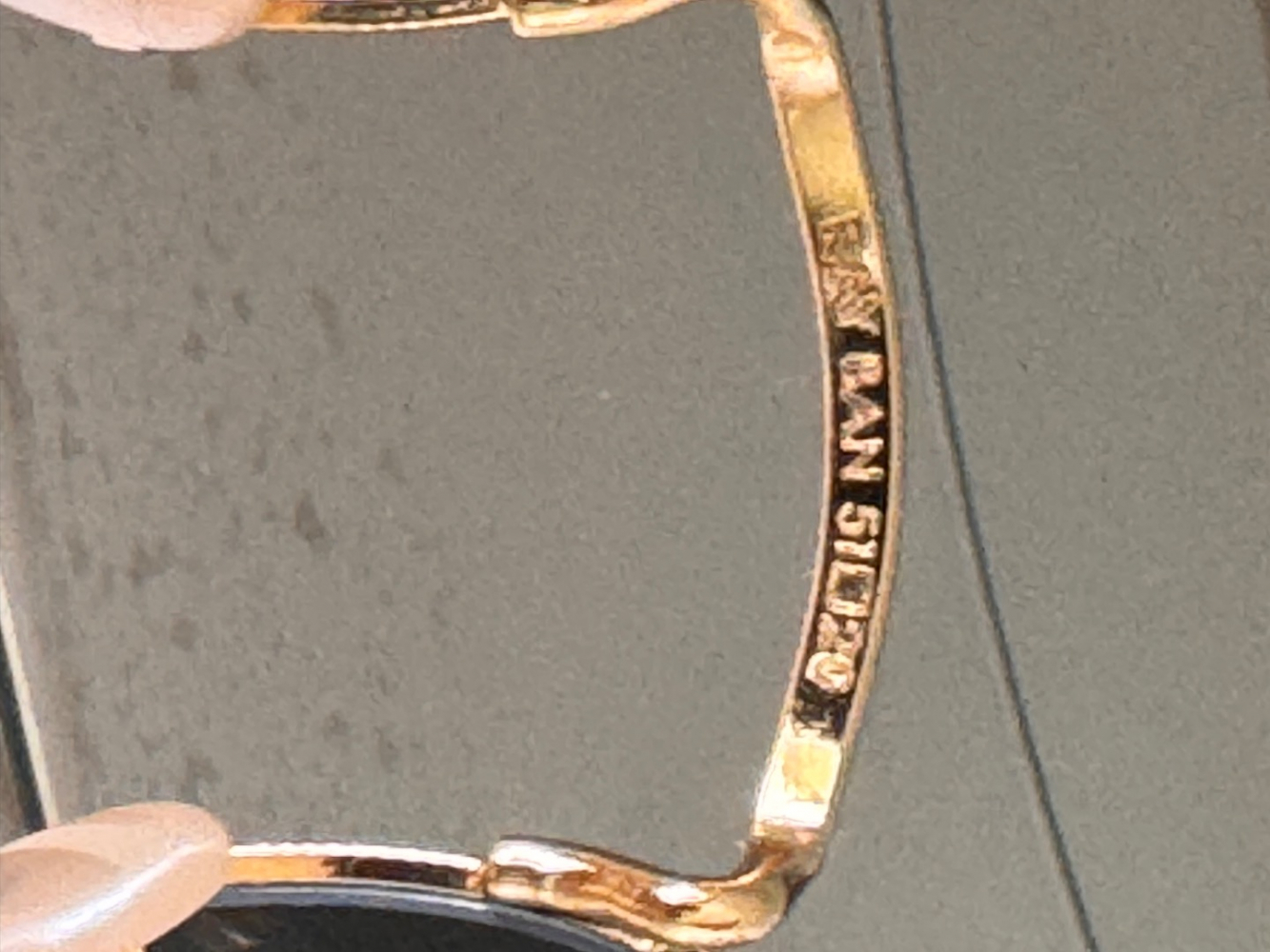 Ray-Ban New RAY-BAN RB 3857 9196/R5 FRANK Sunglasses 51-20 145 Gold Frames w/Green Lenses