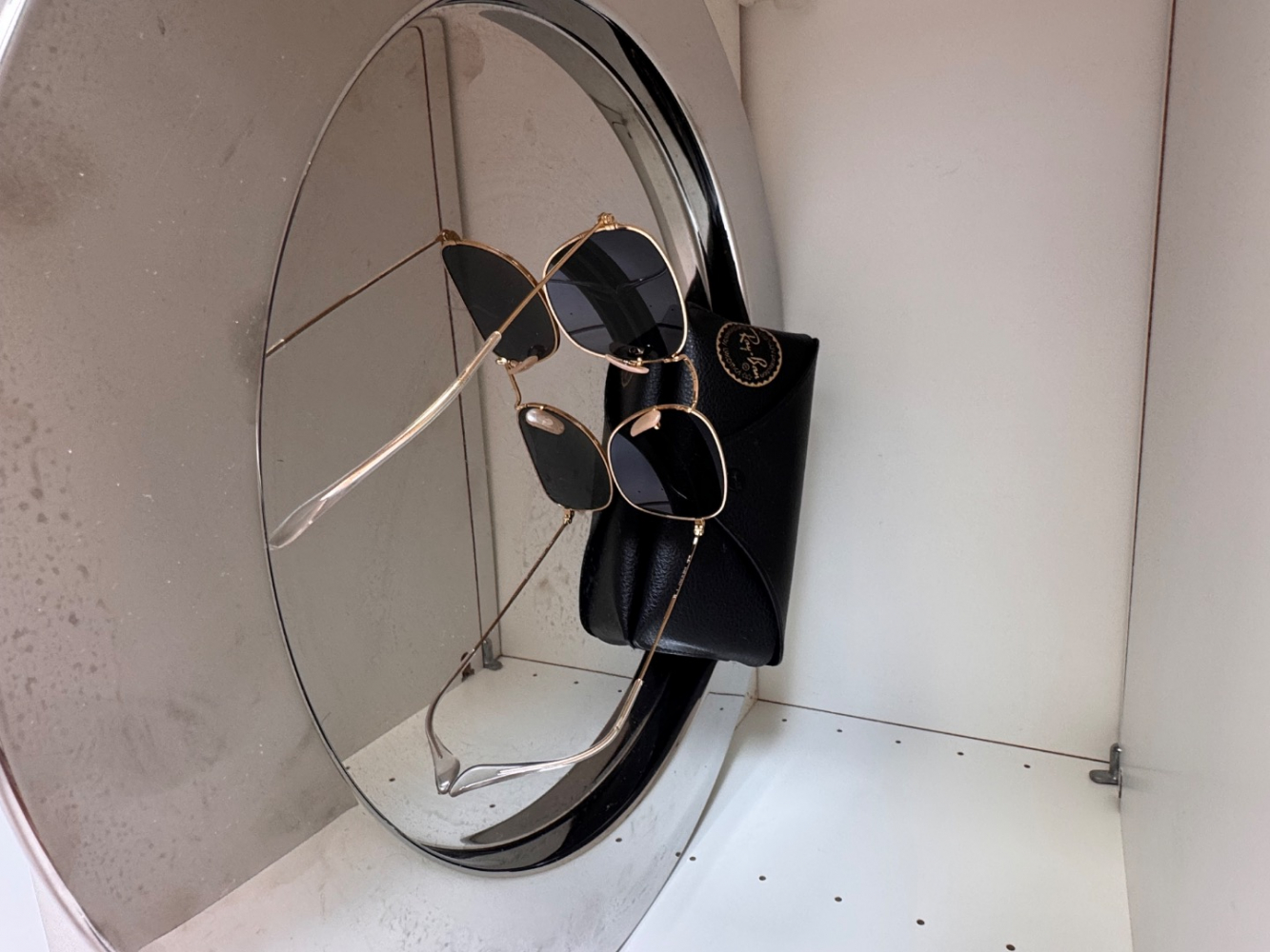 Ray-Ban New RAY-BAN RB 3857 9196/R5 FRANK Sunglasses 51-20 145 Gold Frames w/Green Lenses