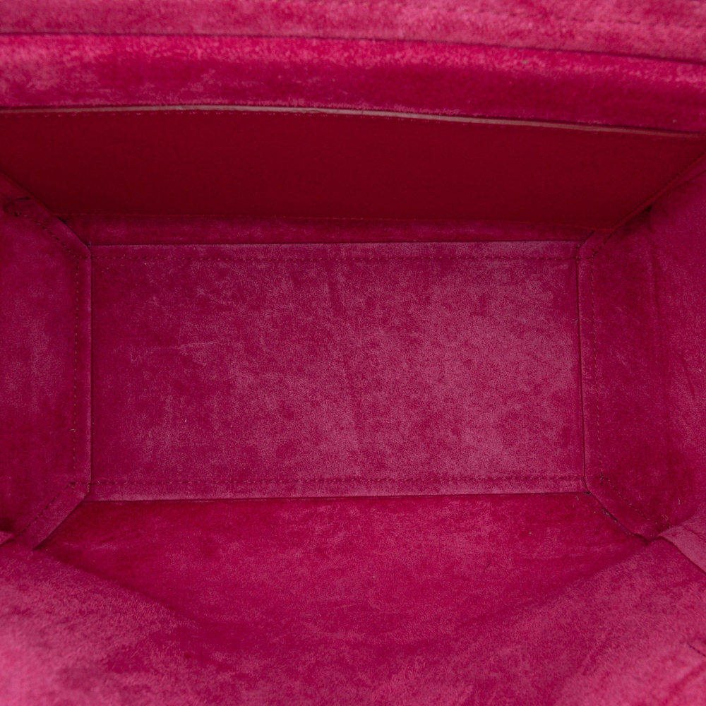 Celine Belt Bag Micro Grained Calfskin Leather 3-Ways Tote Bag Pink