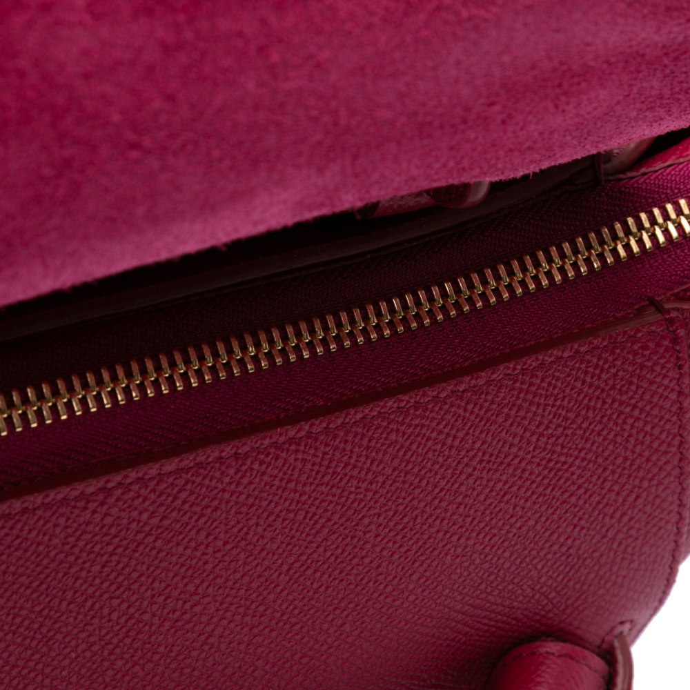 Celine Belt Bag Micro Grained Calfskin Leather 3-Ways Tote Bag Pink