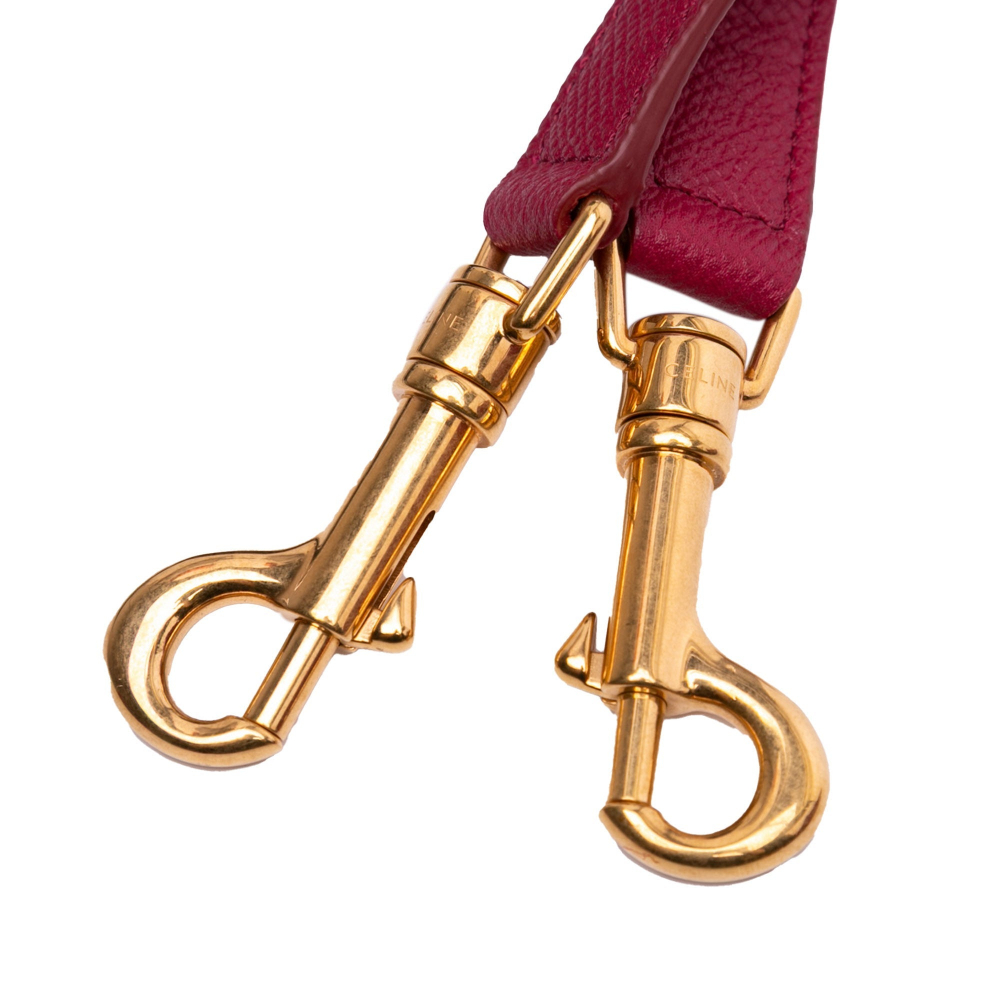 Celine Belt Bag Micro Grained Calfskin Leather 3-Ways Tote Bag Pink