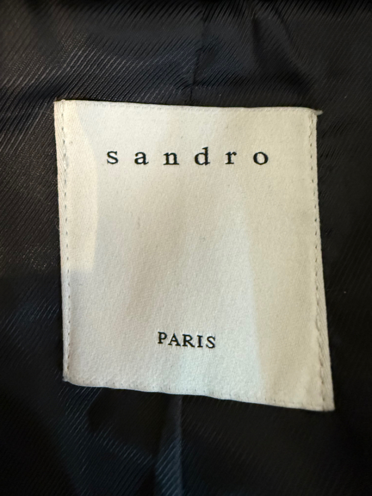 Sandro Fauny faux leather jacket