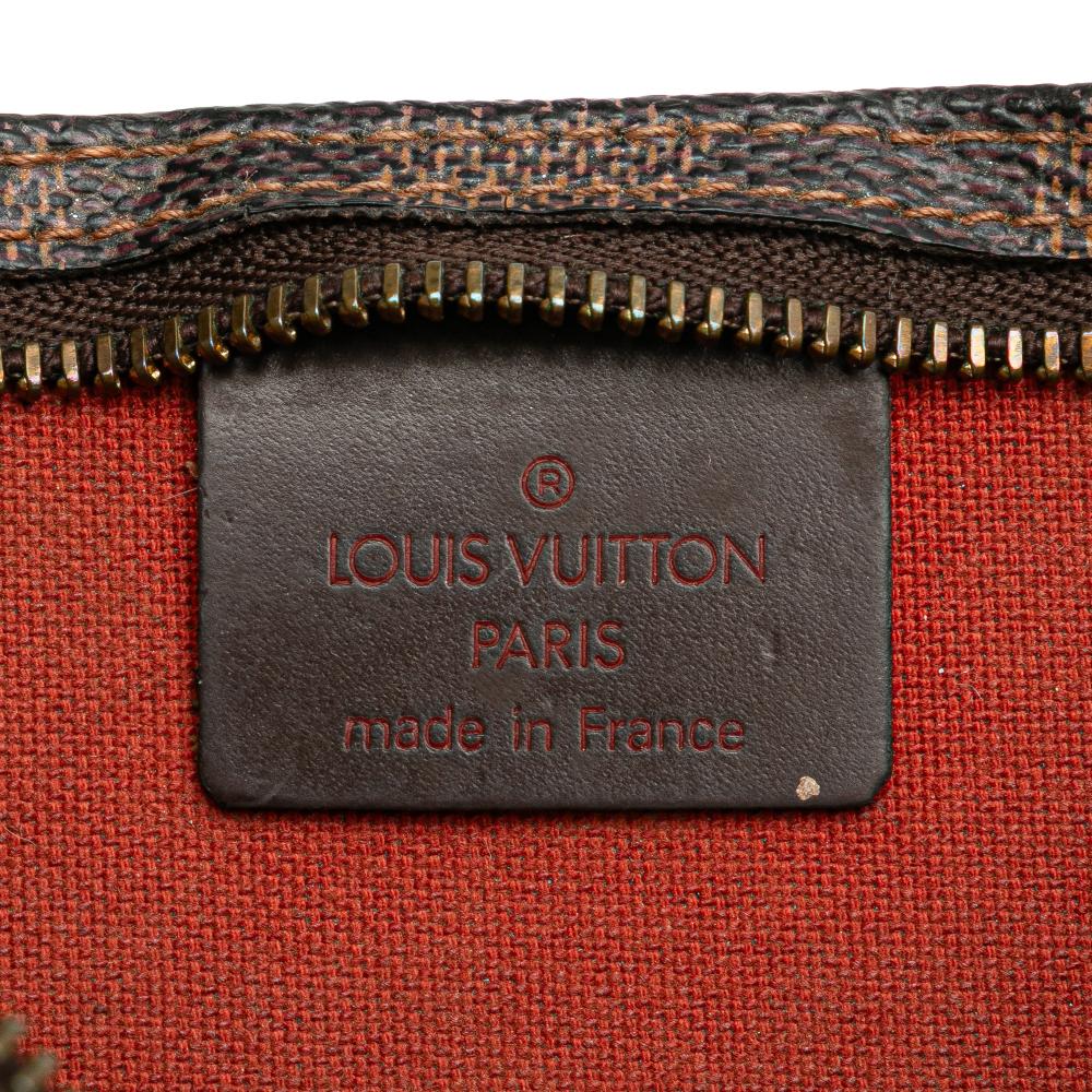 Louis Vuitton B Louis Vuitton Brown Damier Canvas Canvas Damier Ebene Navona France