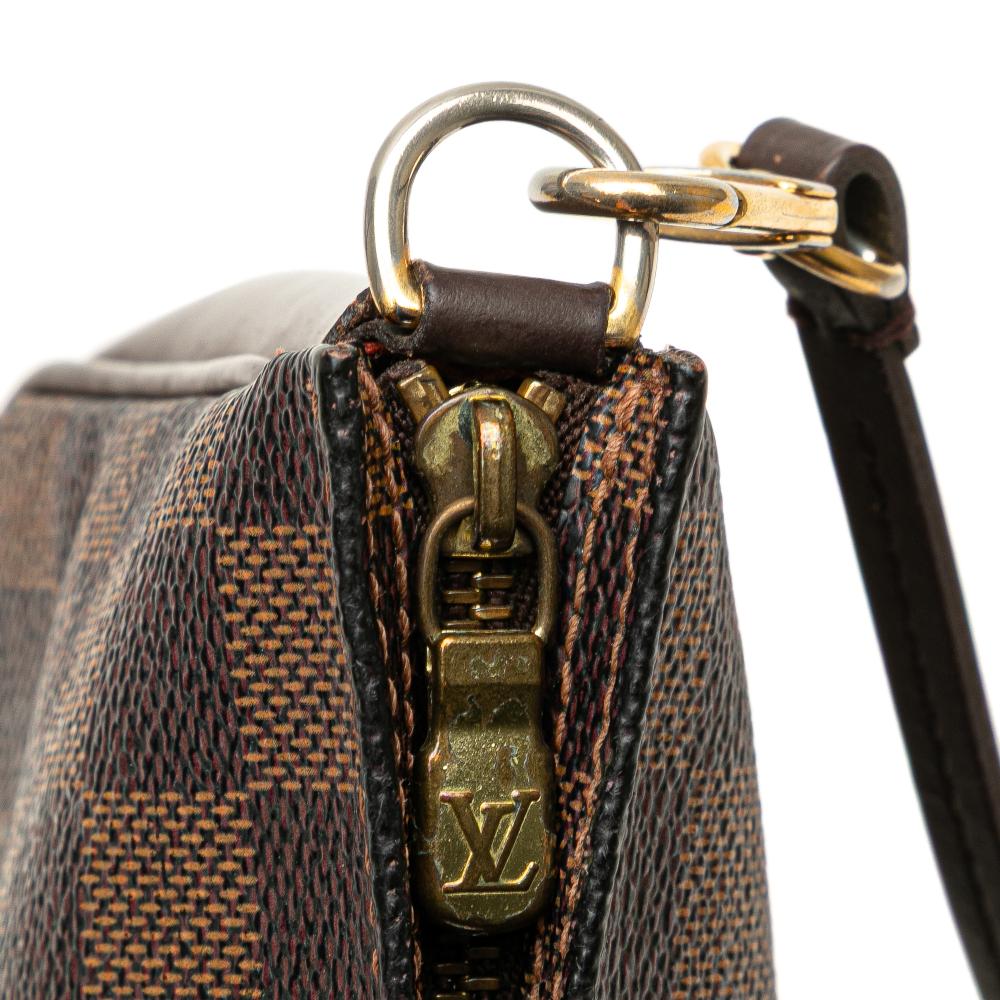 Louis Vuitton B Louis Vuitton Brown Damier Canvas Canvas Damier Ebene Navona France