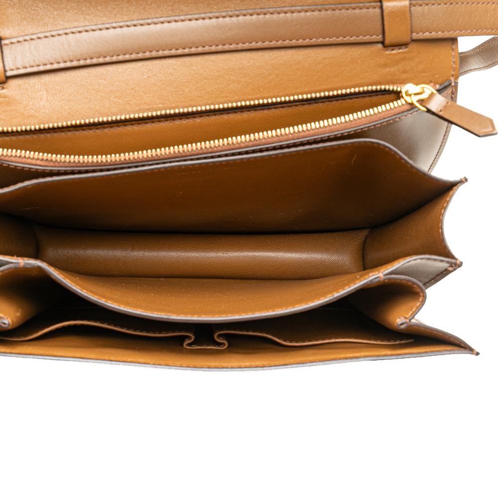 Celine B Celine Brown Calf Leather Medium skin Classic Box Italy