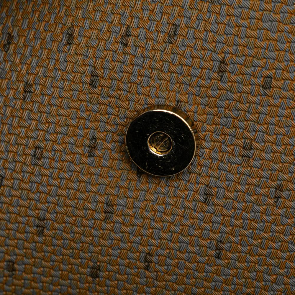 Saint Laurent B Saint Laurent Brown Mocha PVC Plastic Flap Crossbody France