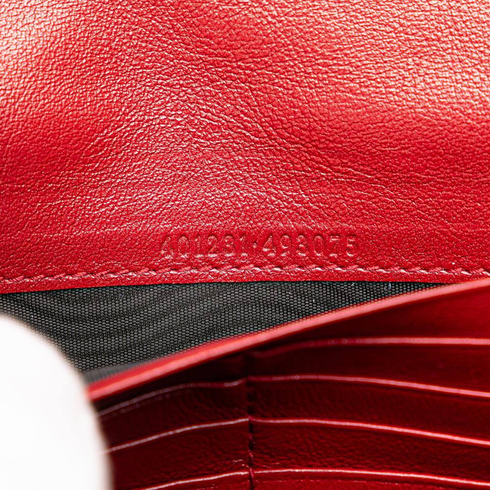 Gucci AB Gucci White Tweed Fabric Mini GG Dionysus Wallet on Chain Italy