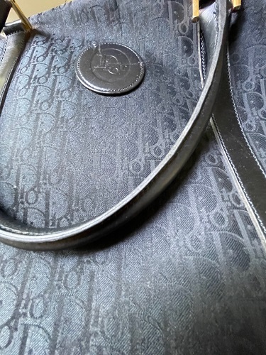 Christian Dior Schwarze Reisetasche