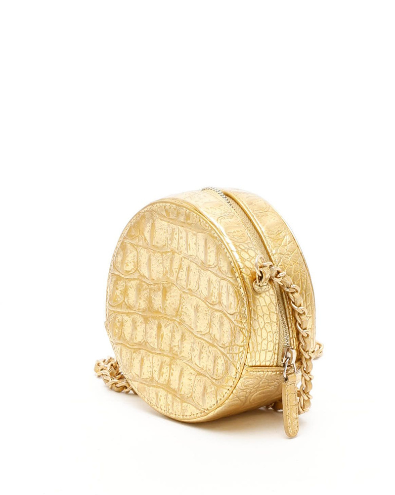 Chanel CC Round Chain Shoulder Bag