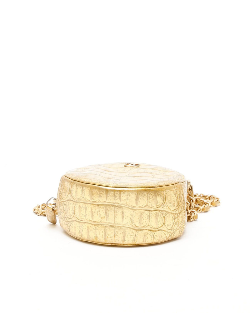 Chanel CC Round Chain Shoulder Bag