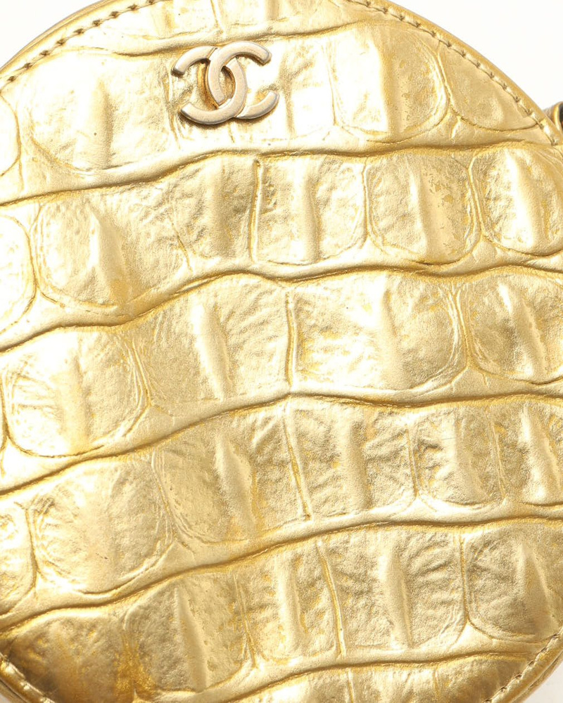 Chanel CC Round Chain Shoulder Bag