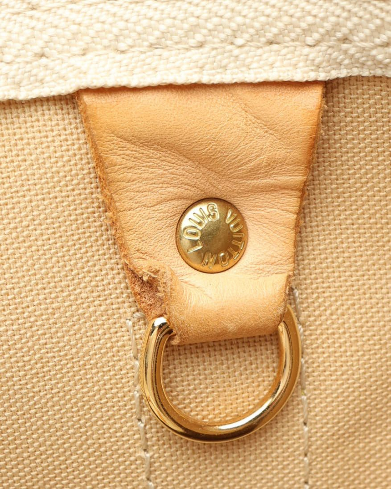 Louis Vuitton Damier Azur Keepall Bandoulière 55 Weekend Bag