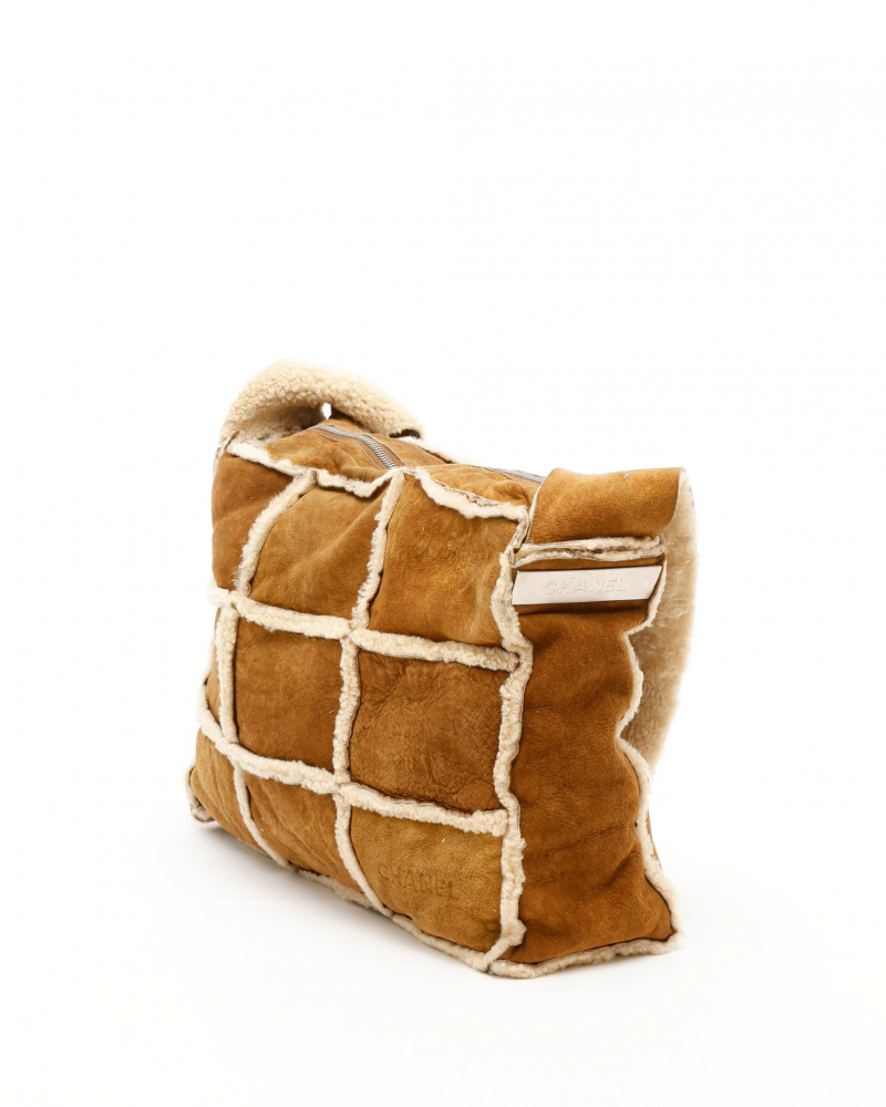 Chanel CC Mouton Tote Bag