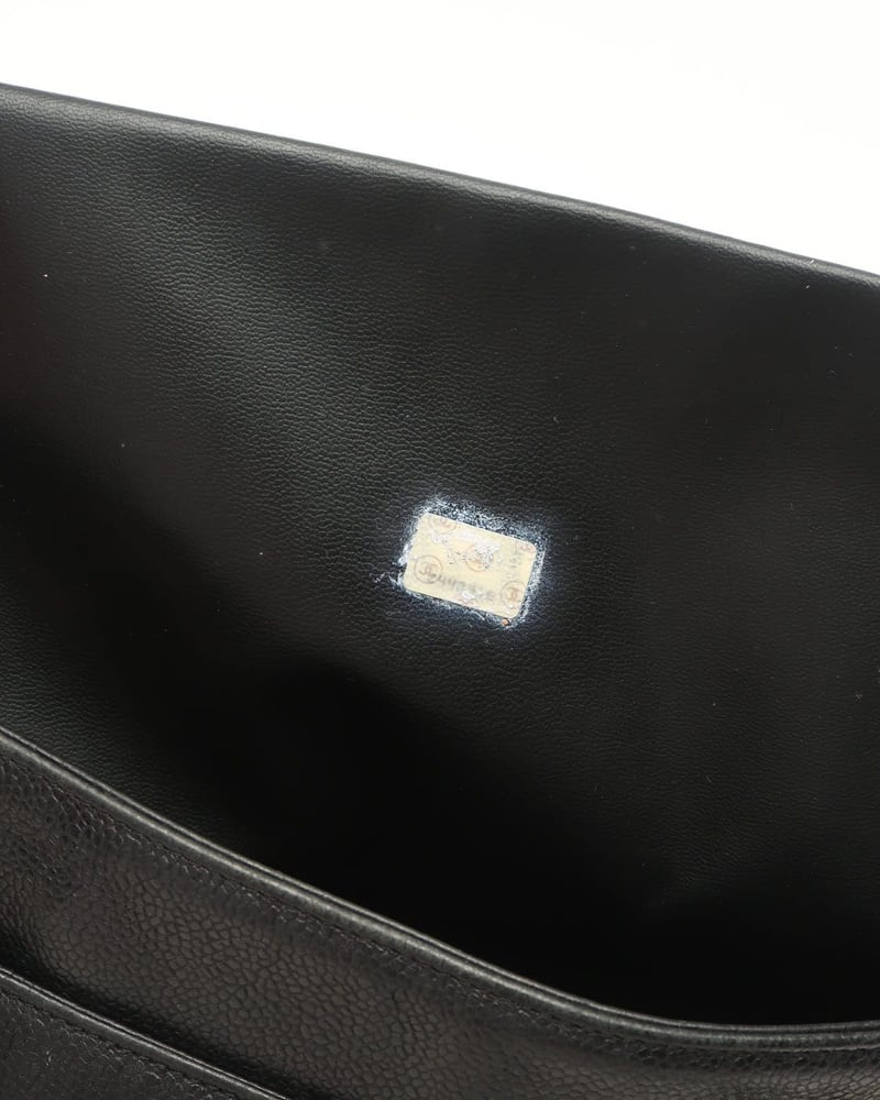 Chanel CC Caviar Chain Tote Bag