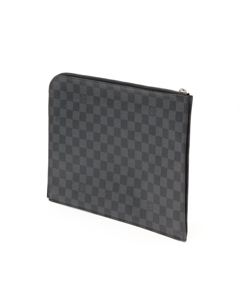 Louis Vuitton Damier Graphite Etui Voyage MM Computer Case