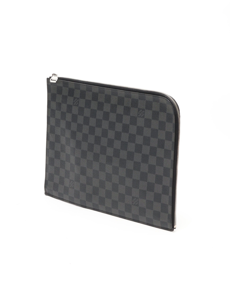 Louis Vuitton Damier Graphite Etui Voyage MM Computer Case