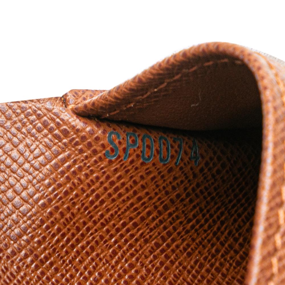 Louis Vuitton AB Louis Vuitton Brown Monogram Canvas Canvas Monogram Portefeuille Elise Wallet France