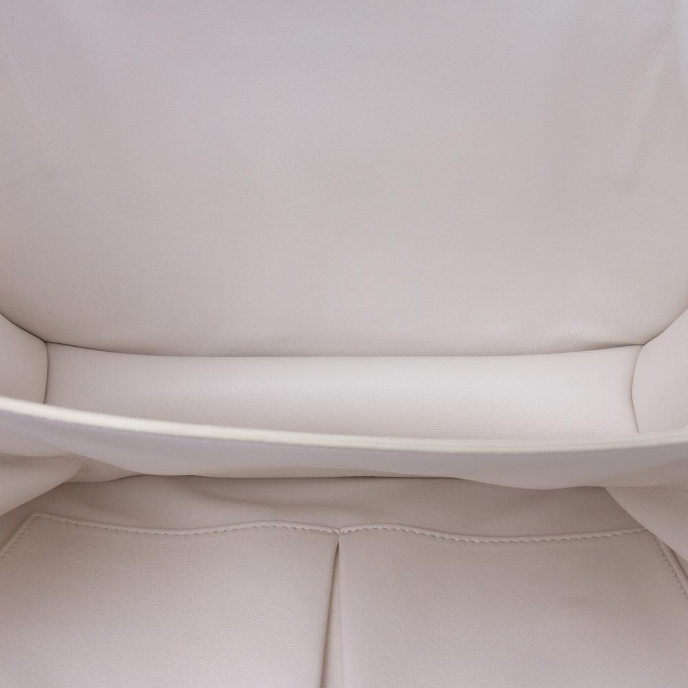 Celine B Celine White Calf Leather Medium skin Classic Box Italy