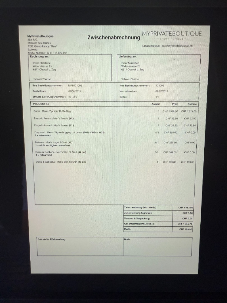 Gucci 'Ophidia' Duffle Bag