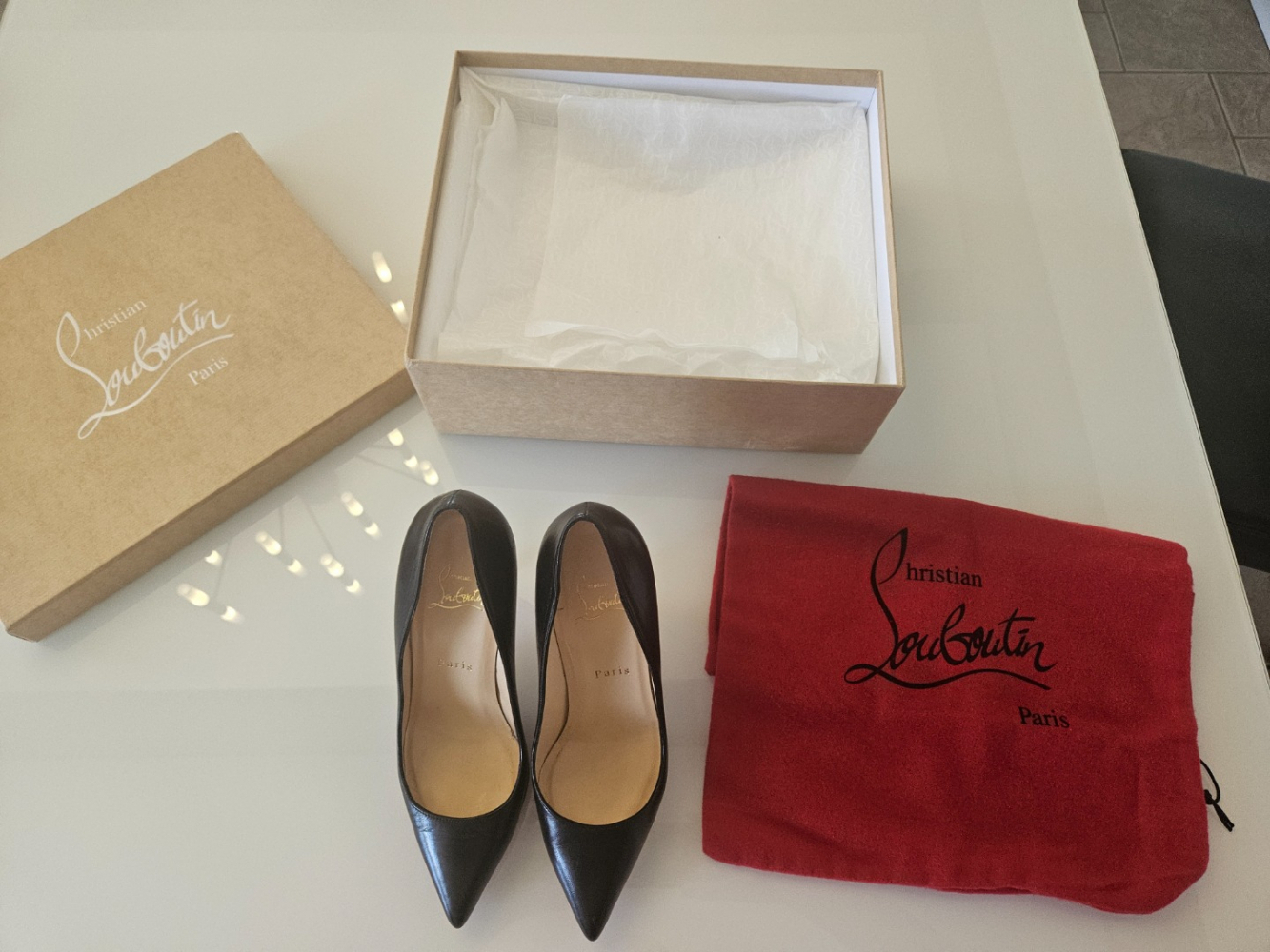 Christian Louboutin Double L Pump