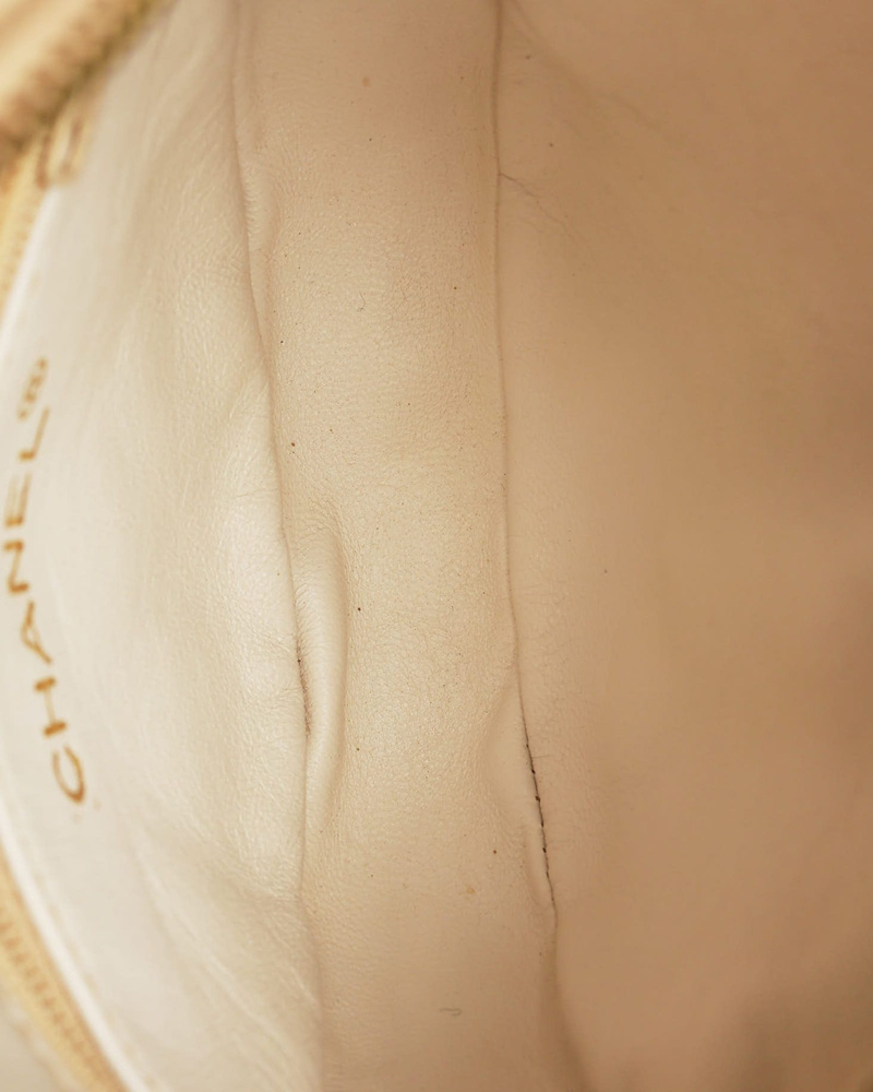 Chanel CC Round Fringe Shoulder Bag