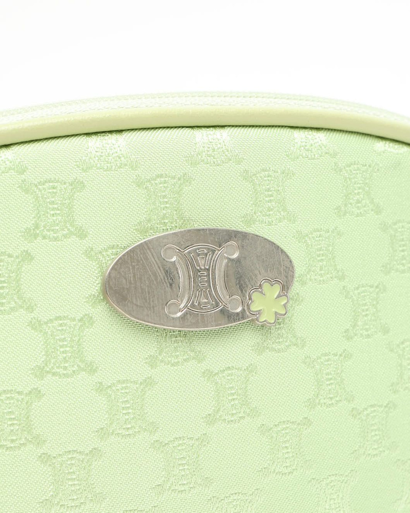 Celine Céline Macadam Nylon Vanity Pouch