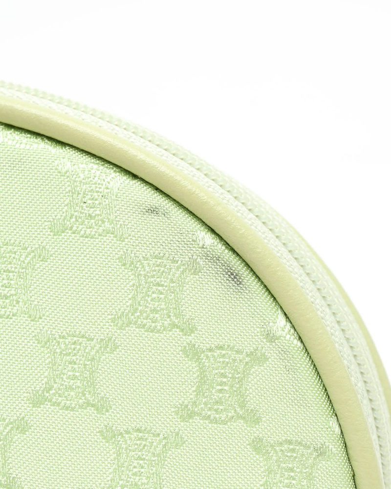 Celine Céline Macadam Nylon Vanity Pouch