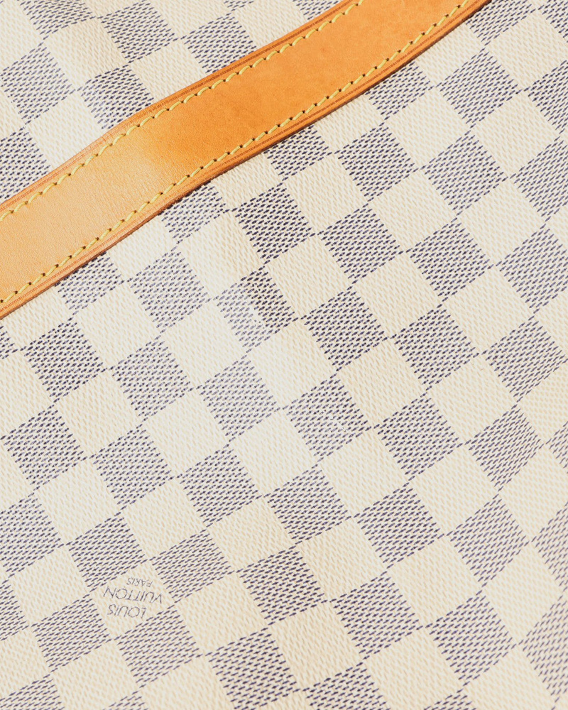 Louis Vuitton Damier Azur Keepall 50 Weekend Bag