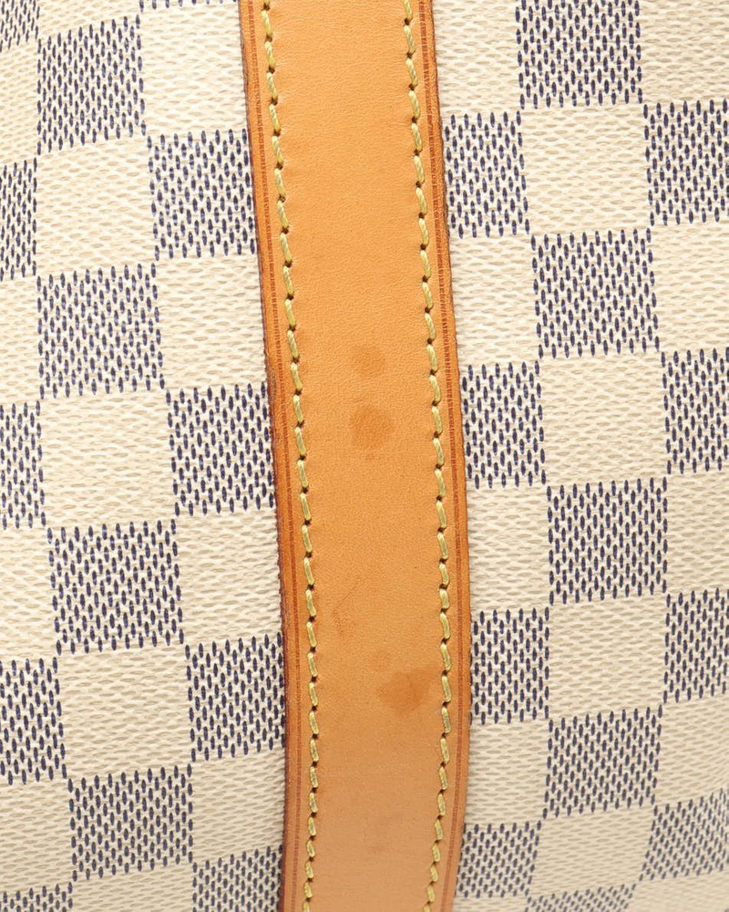 Louis Vuitton Damier Azur Keepall 50 Weekend Bag