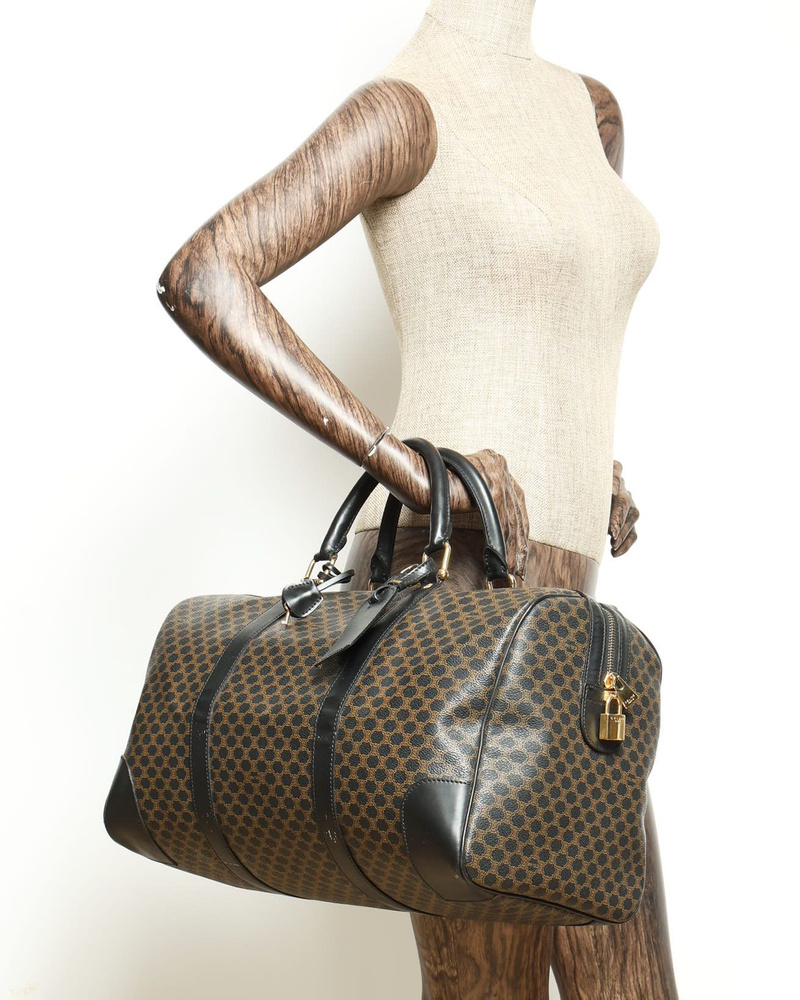 Celine Céline Macadam Boston Bag