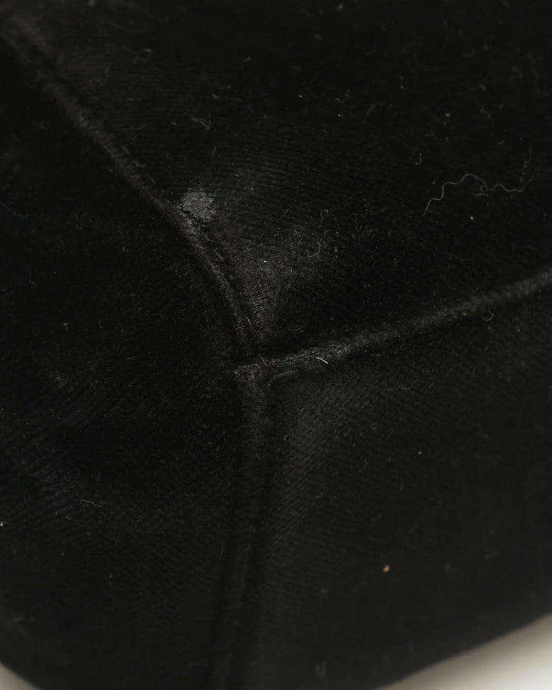 Chanel CC Velour Bag
