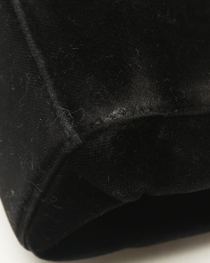 Chanel CC Velour Bag