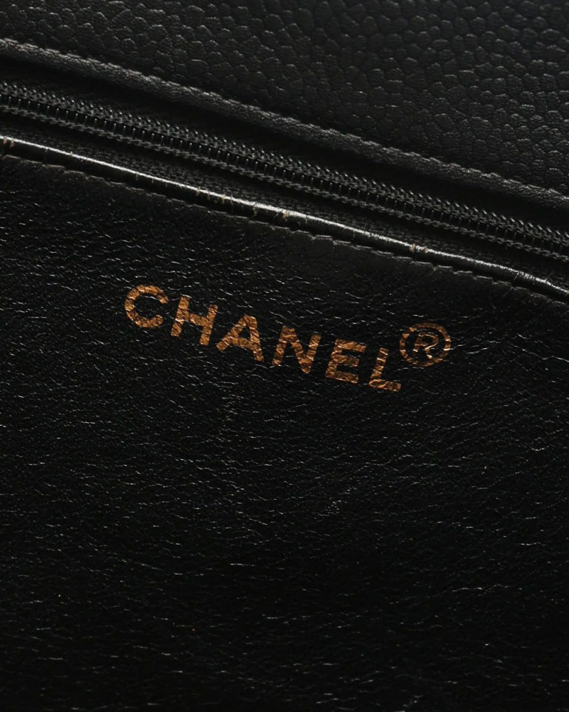 Chanel CC Caviar Tote Bag