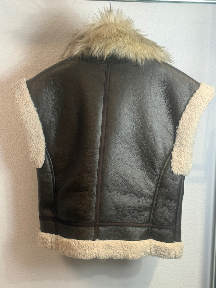 Pinko Gema Gilet Aviator