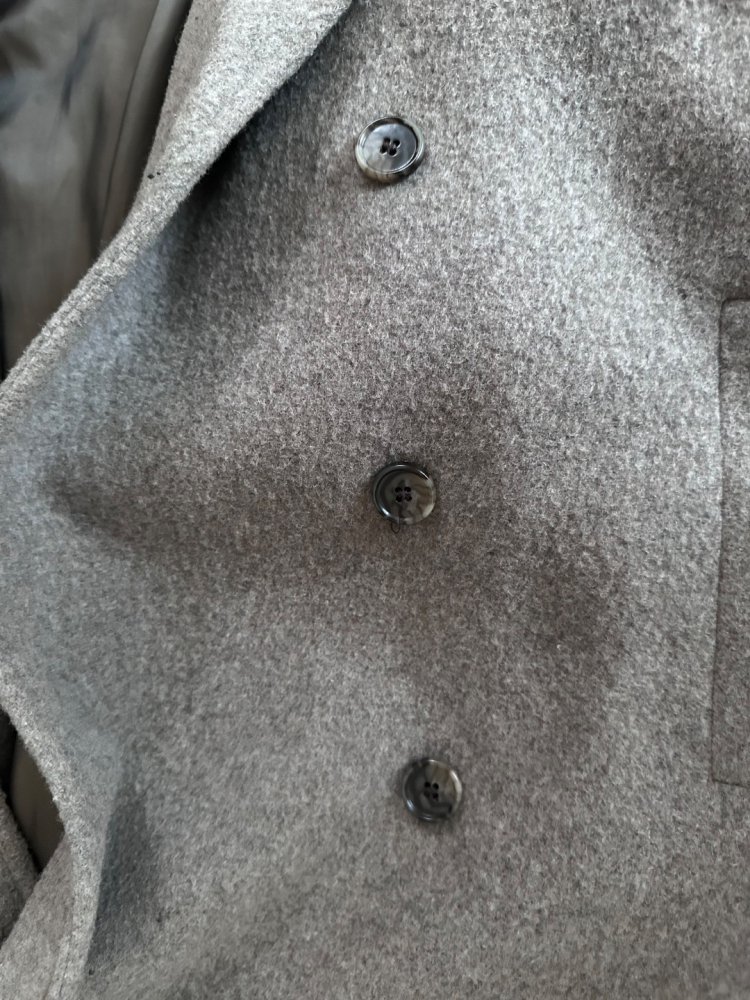 & other stories Übergroßer Wollmantel mit Gürtel