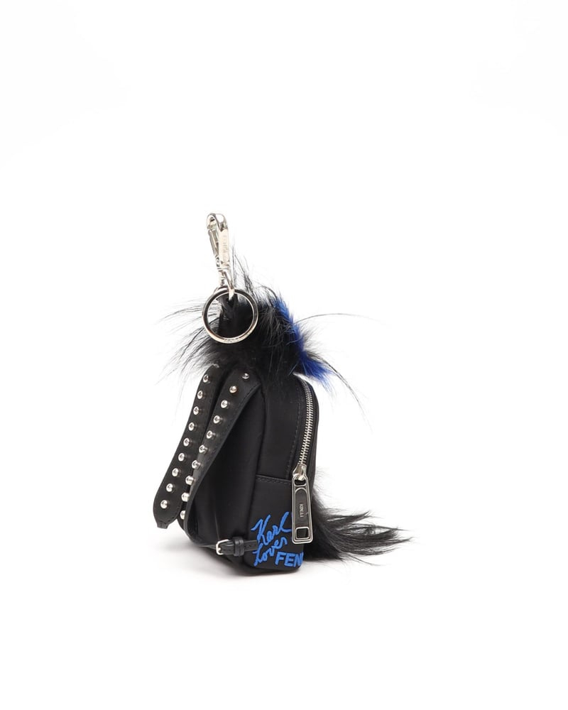 Fendi Karl Lagerfeld Mini Backpack Bag Charm